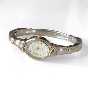 Kessaris Silver & Gold Bracelet Watch